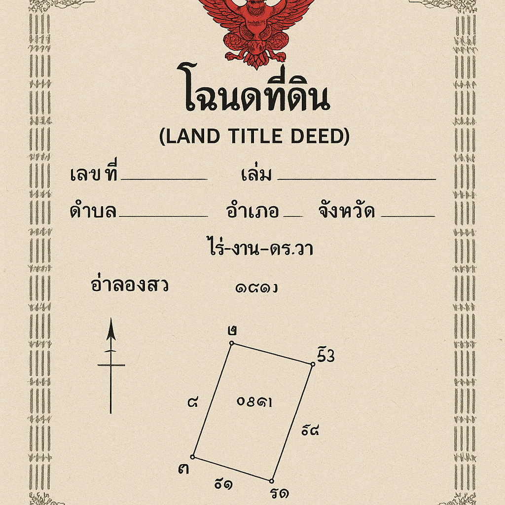 Understanding Thailand's Unique Property Titles