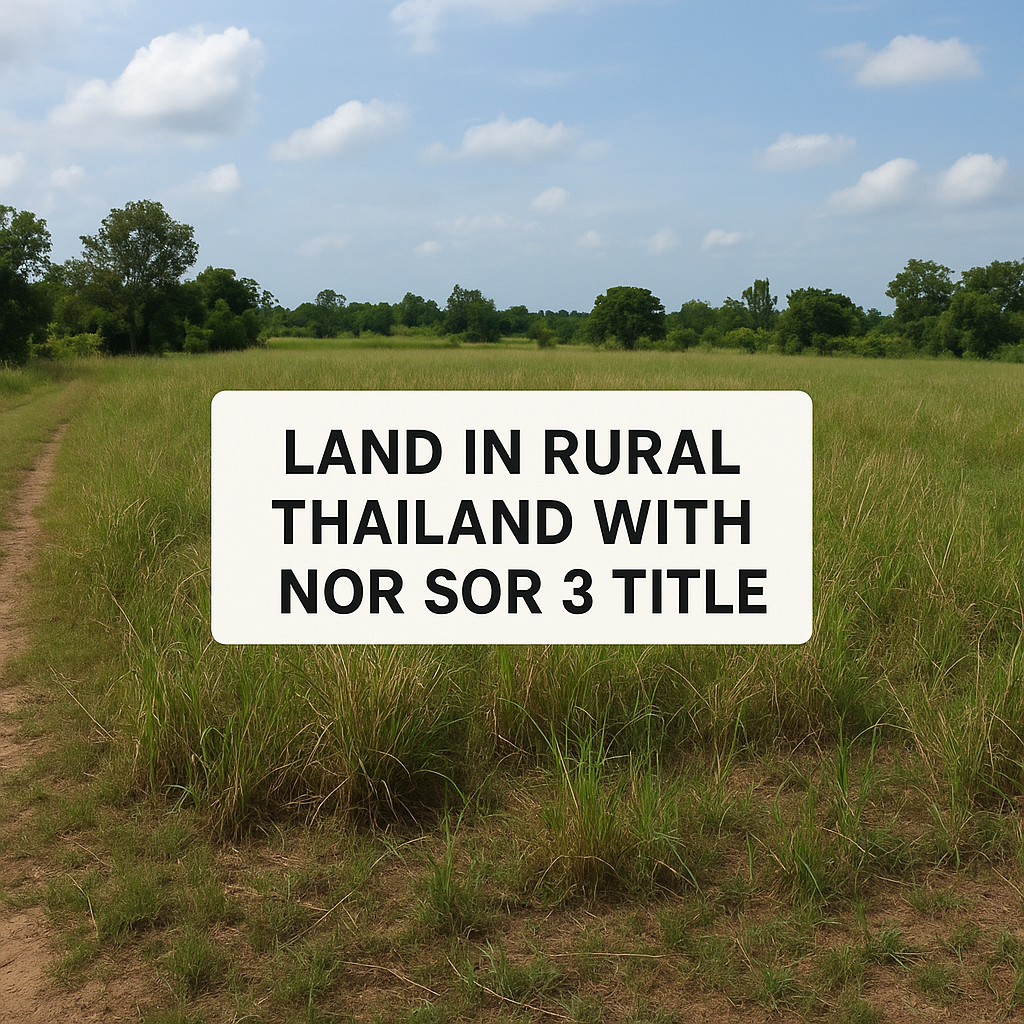 Understanding Thailand's Unique Property Titles