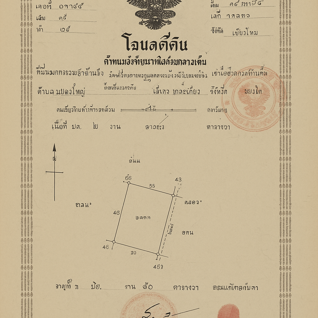 Understanding Thailand's Unique Property Titles