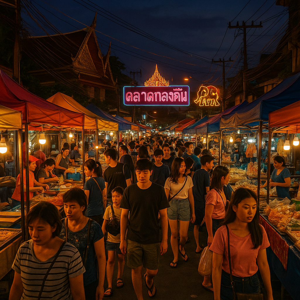 Thai night market