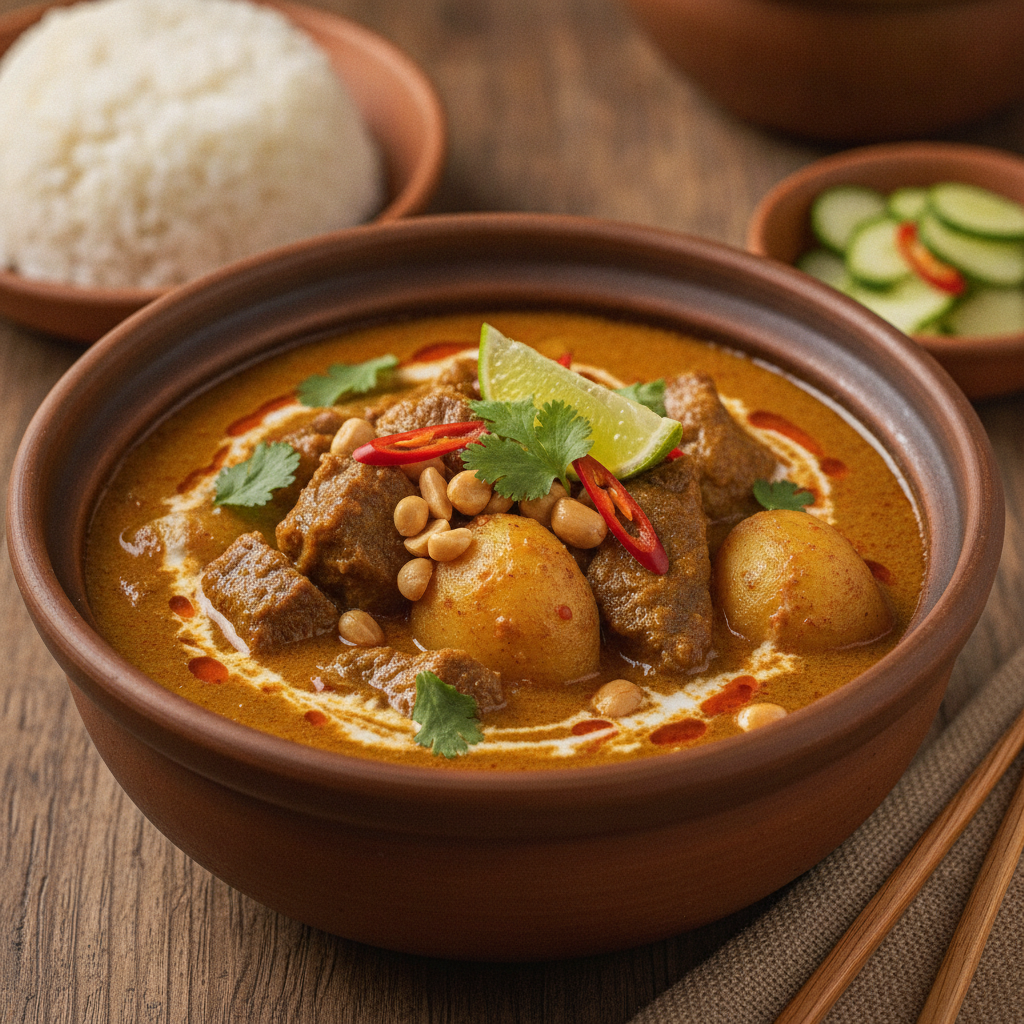 Massaman Curry, a southern Thai specialty